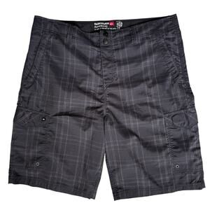 Quiksilver Amphibians Mens Board Shorts 38 Quick Dry Casual Swimwear Boat READ